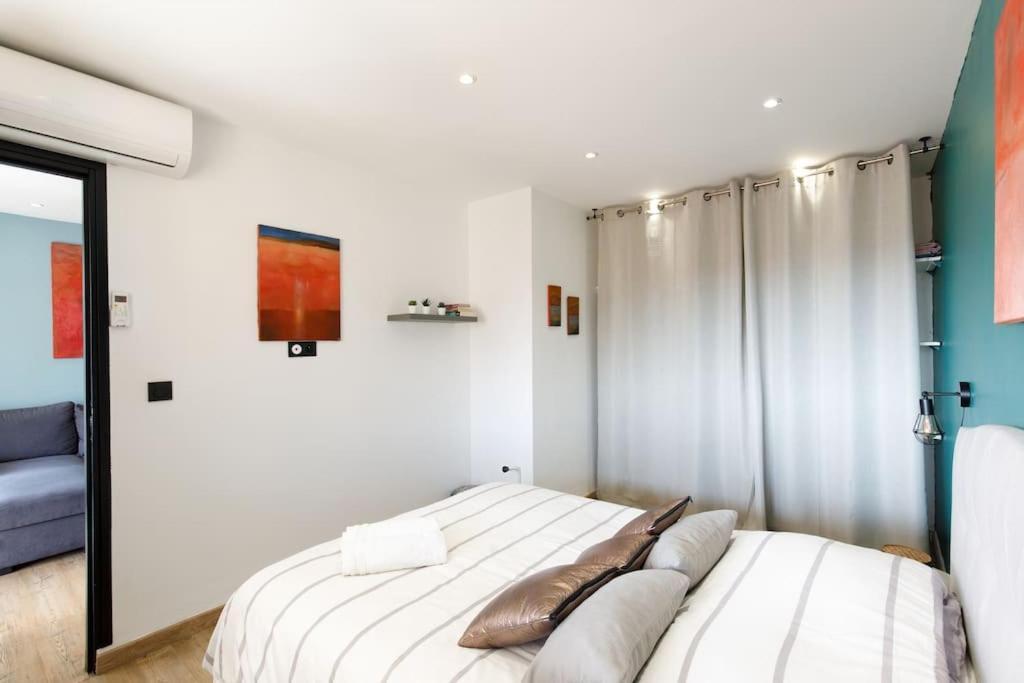 Appartement Stanislas Art - Cannes Centre - Terrasse - Clim Extérieur photo